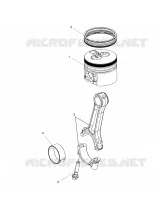 MOTORE, CONNECTING ROD AND PISTONE SET