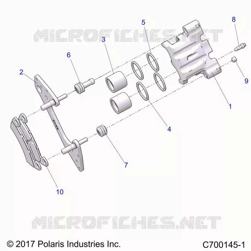 BRAKES, PINZA POSTERIORE