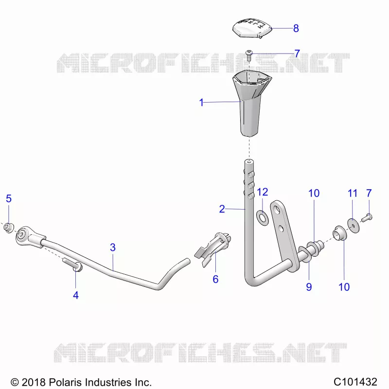 TRASMISSIONE, GEAR SELECTOR