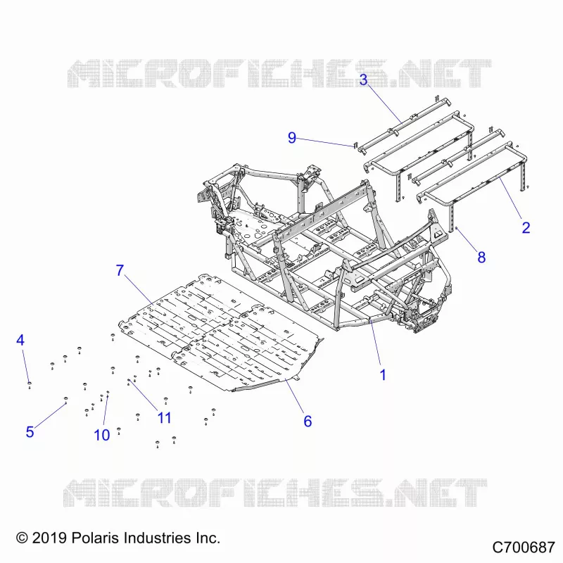 CHASSIS, MAIN TELAIO