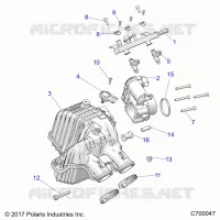 ENGINE, PRESA D'ARIA MANIFOLD