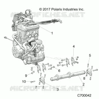 MOTORE, MOUNTING & LONG BLOCK