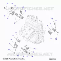 MOTORE, MOUNTING & LONG BLOCK