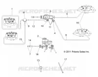 BRAKES, LINES AND CILINDRO PRINCIPALE