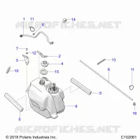 SISTEMA DI ALIMENTAZIONE CARBURANTE, FUEL TANK ASM.