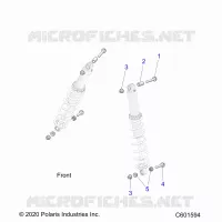 SUSPENSION, IFS SHOCK MONTAGGIO