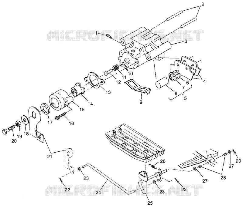 FRENO POSTERIORE Magnum 2X4 W967544 (4936033603C001)