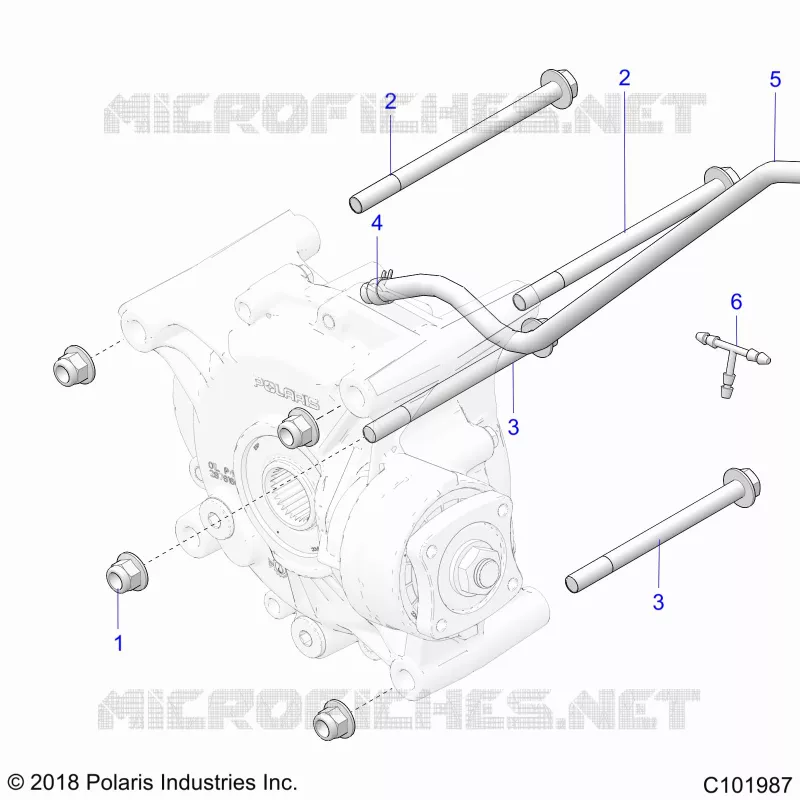 DRIVE TRAIN, SCATOLA INGRANAGGI MONTAGGIO, REAR