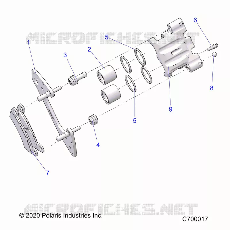 FRENO ANTERIORE CALIPER