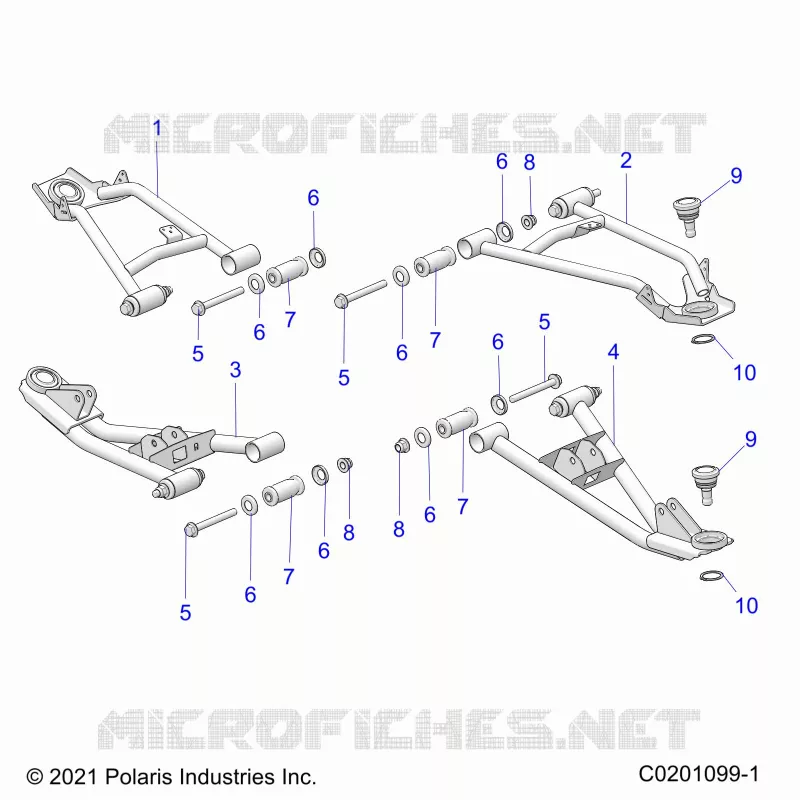 SOSPENSIONI ANTERIORI CONTROL ARMS