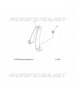 TELAIO, FUEL TANK SUPPORT BRACKET -A19SDA57R1/SDE57R1 (101209)