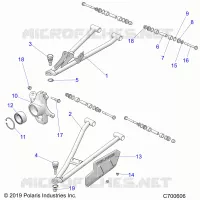 SOSPENSIONI ANTERIORI CONTROL ARMS