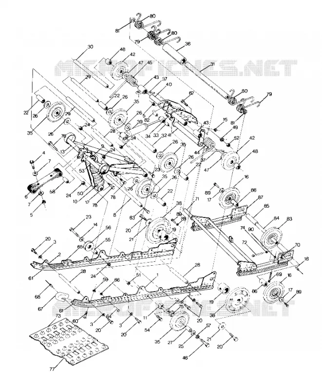 SOSPENSIONE SuperTrak (4917131713013A)