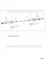 TRASMISSIONE, REAR DRIVE SHAFT