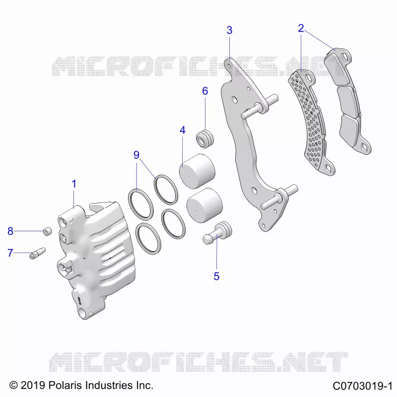 BRAKES, PINZA FRENO ANTERIORE