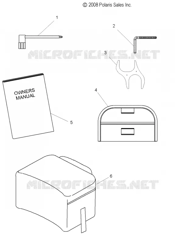 KIT DI STRUMENTI and CARGO STORAGE BAG