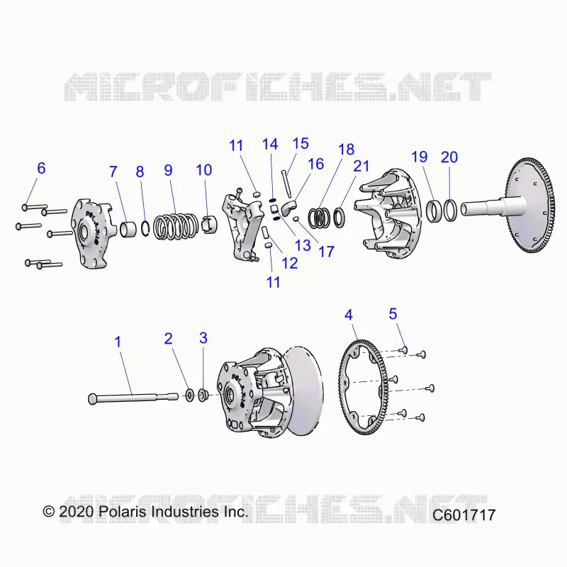 TRASMISSIONE, CLUTCH, PRIMARY