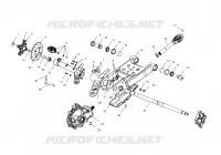 SWING ARM/REAR SCATOLA INGRANAGGI MONTAGGIO