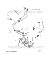 FUEL SYSTEM, RAIL, LINES AND CORPO FARFALLATO