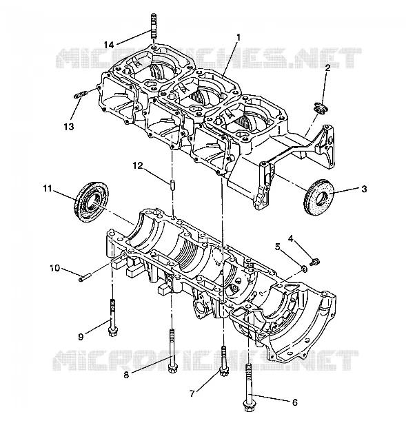 CARTER ASSEMBLY Storm/0932770 and Storm SKS/0932570 (4923032303028A)
