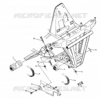 TRANSMISSIONE ANTERIORE MONTAGGIO 250 6X6/ W928727 (4922842284014A)