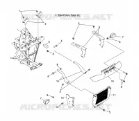 RACK, FRONT AND PARAURTI ANTERIORE