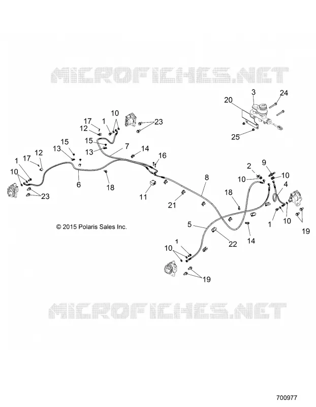 BRAKES, BRAKE LINES AND CILINDRO PRINCIPALE