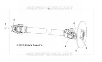 TRASMISSIONE, FRONT PROP SHAFT