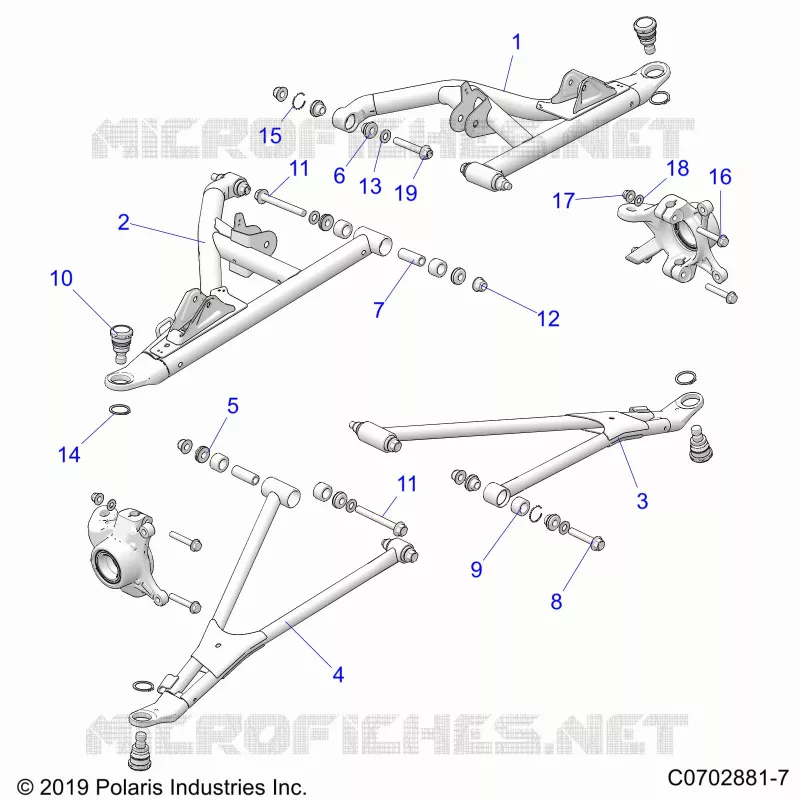 SOSPENSIONI ANTERIORI CONTROL ARMS