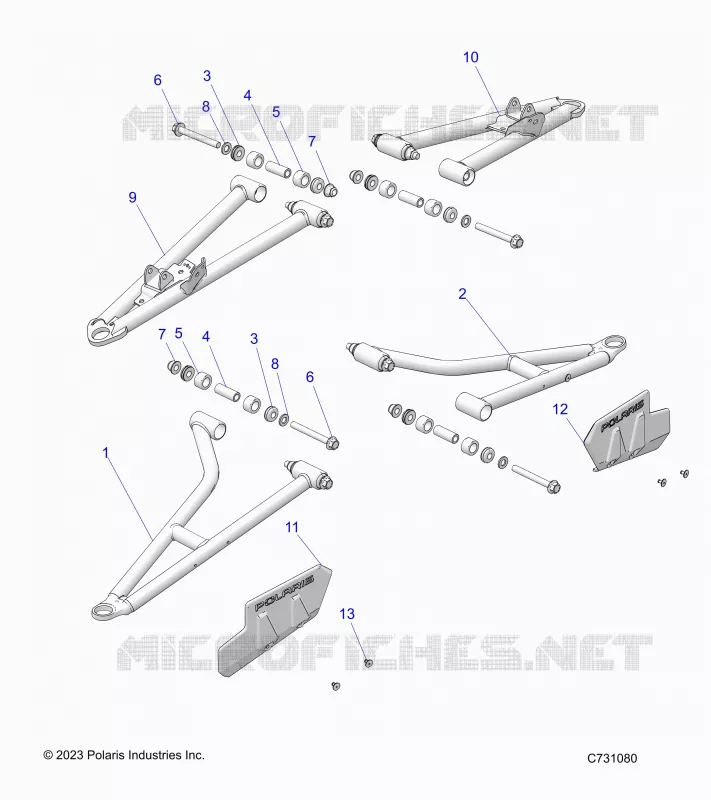SOSPENSIONI ANTERIORI CONTROL ARMS