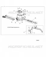 BRAKES, FRONT BRAKE LEVER AND CILINDRO PRINCIPALE