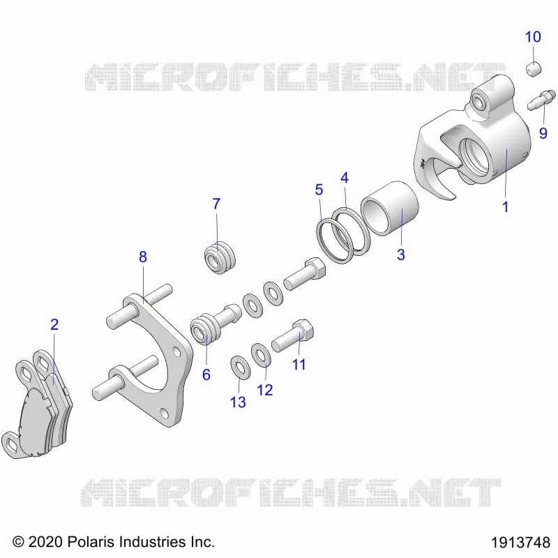 BRAKES, PINZA POSTERIORE