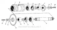 CENTRO TIGHTENER ASSEMBLY 4X4 350L S938139 (4924342434022A)