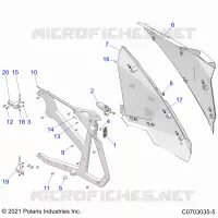 PORTES, REAR