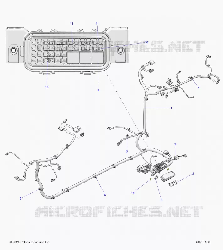 ELETTRICO, WIRE HARNESS