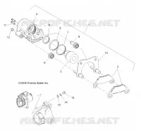 FRENO POSTERIORE CALIPERS