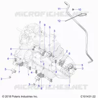 ENGINE, TRASMISSIONE MOUNTING & LONG BLOCK