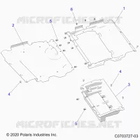PAVIMENTO PANELS, REAR