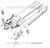 CHASSIS, PROTEZIONE FRIZIONE AND FOOTRESTS