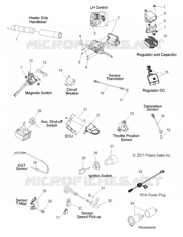 INTERRUTTORI, SENSORI and COMPONENTS