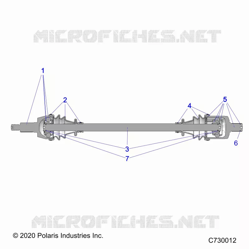 TRASMISSIONE, FRONT HALF SHAFT