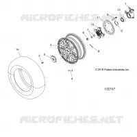 RUOTAS, FRONT AND HUB