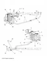 MOTORE, WATER SISTEMA DI RAFFREDDAMENTO