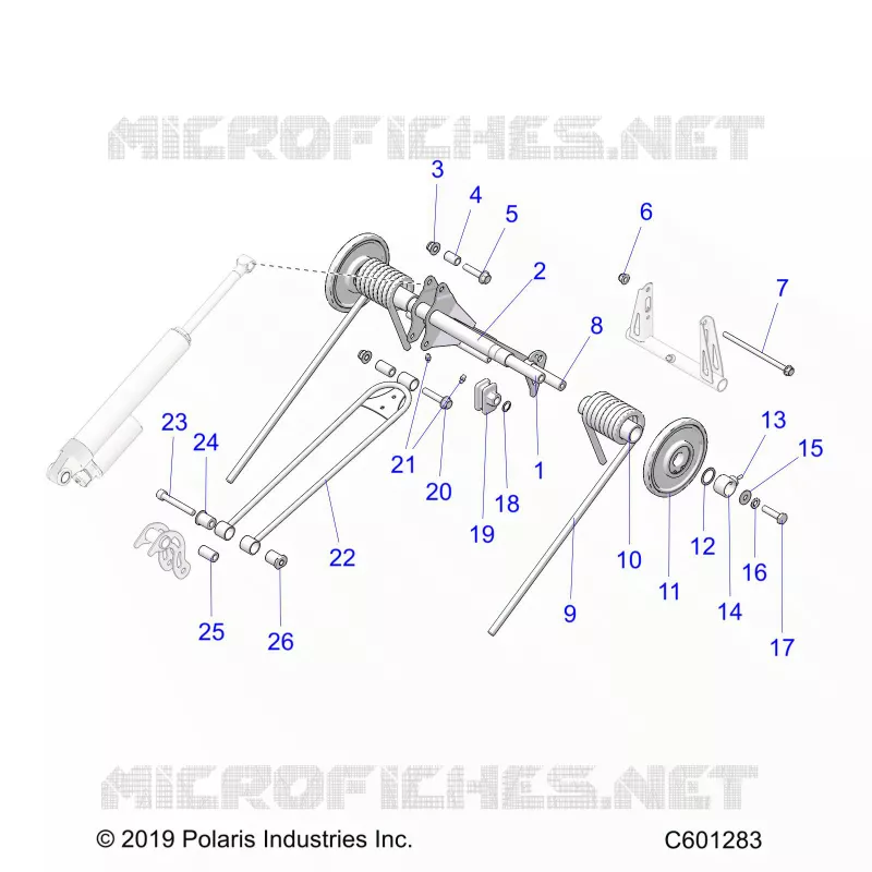 SUSPENSION, POSTERIORE COPPIA ARM