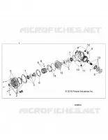 TRASMISSIONE, FRONT GEARCASE INTERNALS (TO 1/15/2019)