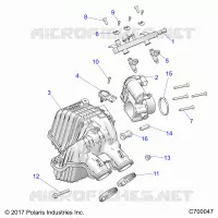 ENGINE, PRESA D'ARIA MANIFOLD