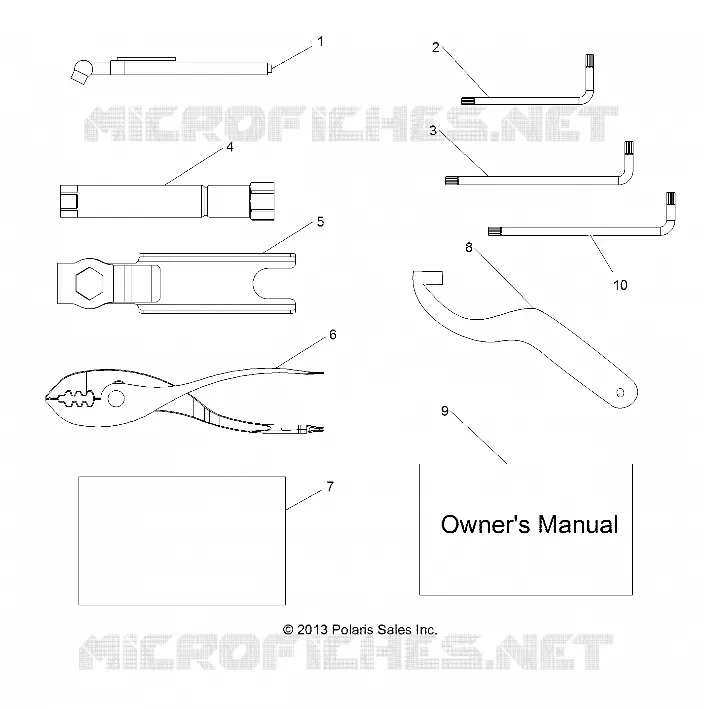MANUALE DEL PROPRIETARIO AND KIT DI STRUMENTI