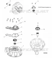 ENGINE, COOLING SYSTEM AND POMPA DELL'ACQUA