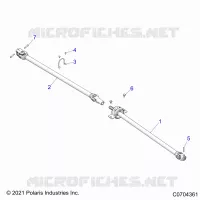 TRASMISSIONE, PROP SHAFT