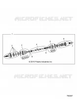 TRASMISSIONE, FRONT HALF SHAFT